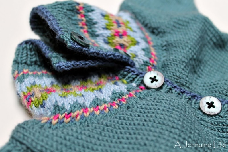 Knitting: Fair Isle Cardigan for Baby - A Jennuine Life