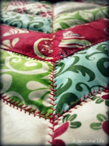 jelly roll christmas tree skirt