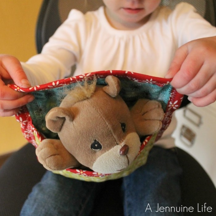teddy bear sleeping bag and bed