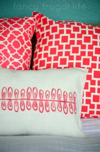 make your own throw pillows