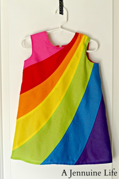 Rainbow Dress Hanging 1