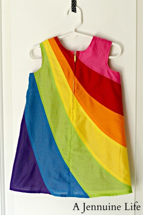 Rainbow Dress Hanging 2