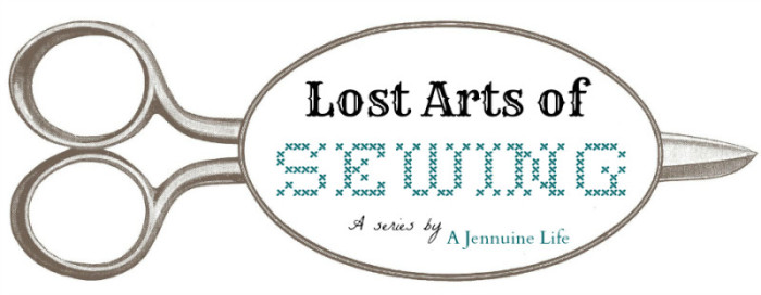 Lost Arts of Sewing Title