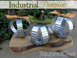 Industrial Pumpkins at MyLove2Create