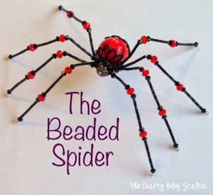 How to make a beaded spider