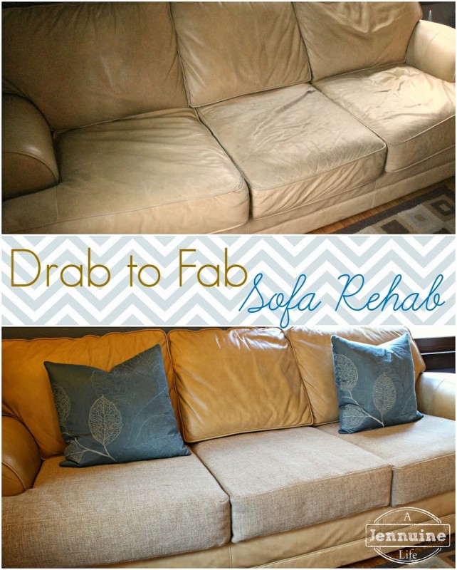 How To Reupholster A Couch (Photo Tutorial)