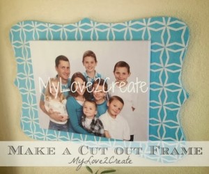 MyLove2Create, Large DIY Bracket (cut out) Frame