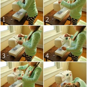 Tiny Sewists: Teaching Kids to Sew :: Lesson 10 Threading the Machine