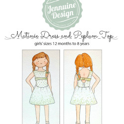 Matinee Dress and Peplum Top Watercolor