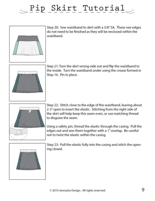 Pip Skirt Tutorial - Image 3