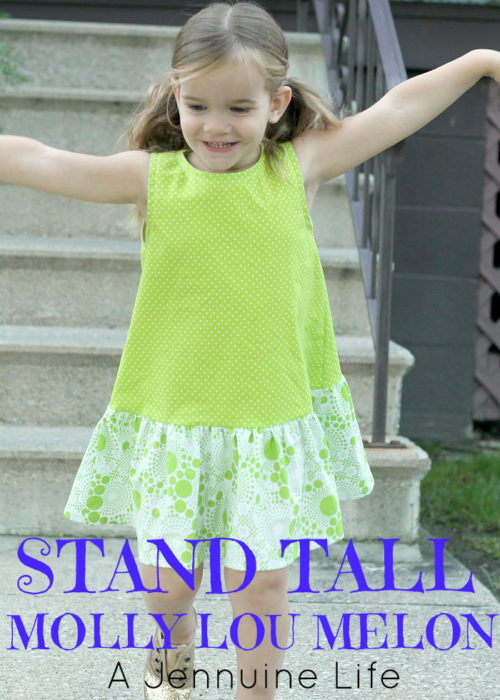 Stand Tall Molly Lou Melon for Sew Many Books