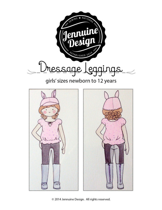 Dressage Leggings Tutorial Test V1