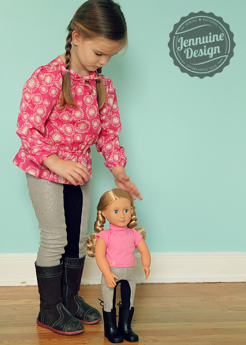 Doll Dressage Leggings 1