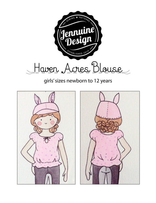 Haven Acres Blouse by Jennuine Design