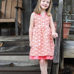 Verona Dress by Jennuine Design sewn by Sweeter Than Cupcakes