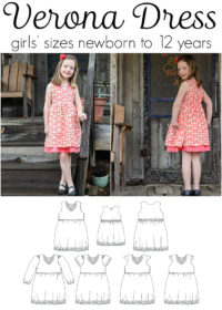 Jennuine Design Verona Dress girls' sizes newborn to 12 years