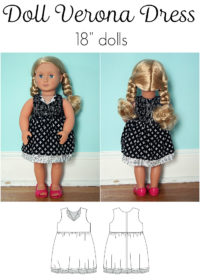 Jennuine Design Doll Verona Dress 18" Dolls