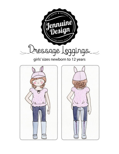 Jennuine Design Dressage Leggings for newborn to 12 years