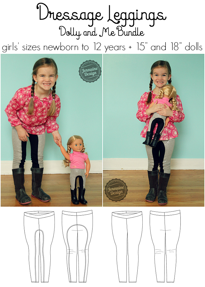Dressage Leggings Dolly & Me Bundle - A Jennuine Life