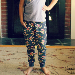 Floral Mini Hudson Pants 3