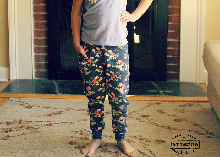 Floral Mini Hudson Pants 3