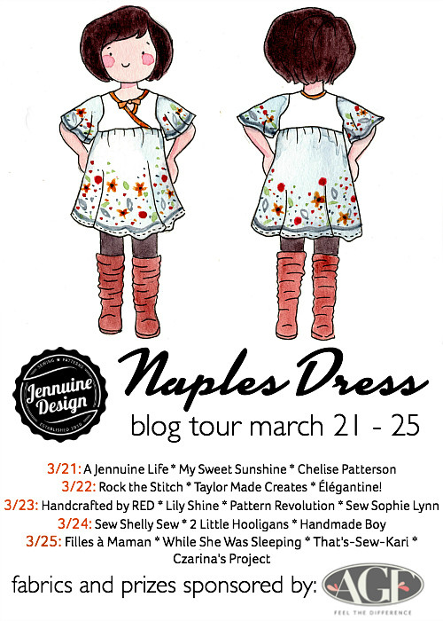 Jennuine Design Naples Dress Blog Tour