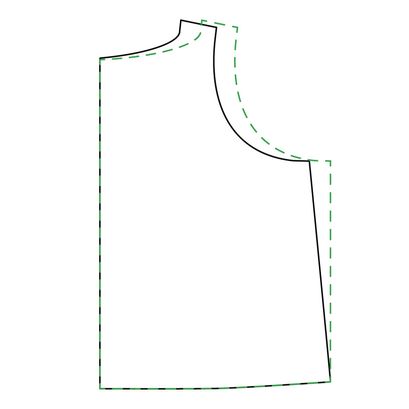 Fitting Files :: Narrow Shoulder Adjustment for the Satya Romper - A ...