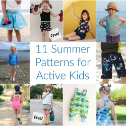 11 summer sewing patterns for active kids