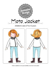 Moto Jacket Coloring Page