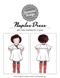 Naples Dress Coloring Page