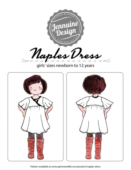 Naples Dress Coloring Page