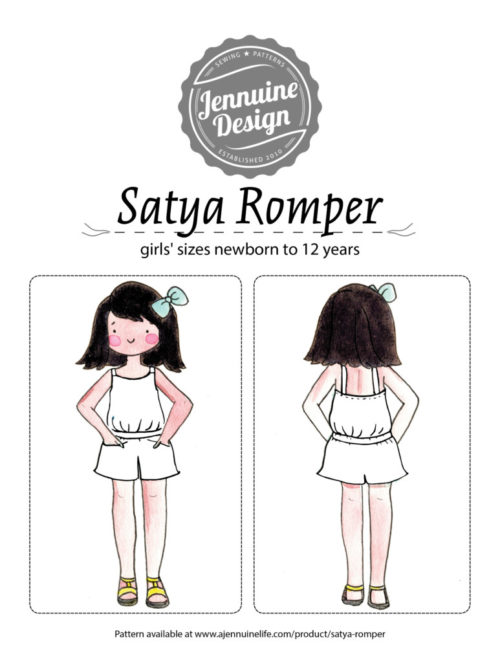 Satya Romper Coloring Page