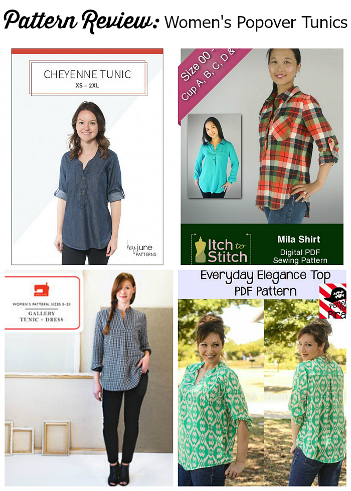 Women's Popover Tunics Graphic