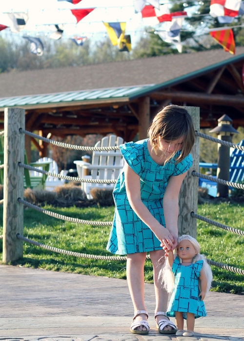 Big & Little Schooner Tee & Dress Bundle - Image 52