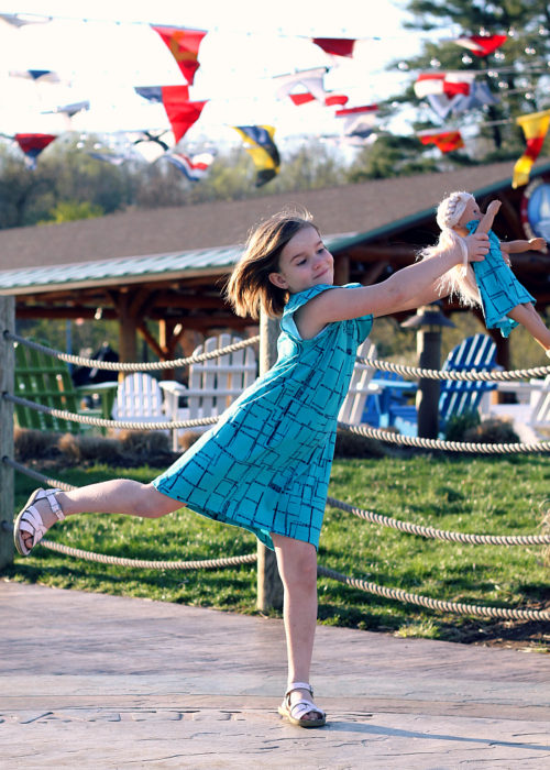 Big & Little Schooner Tee & Dress Bundle - Image 54