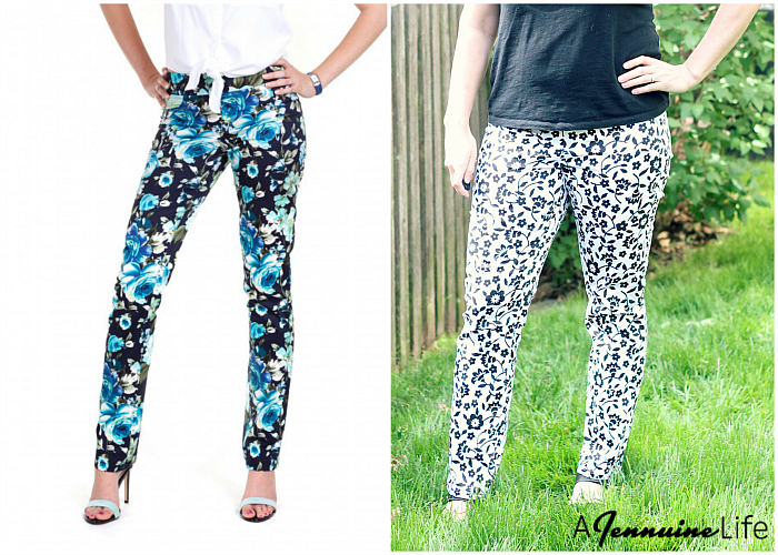 A Jennuine Life pattern review of Jalie Elenore Pull-on Jeans