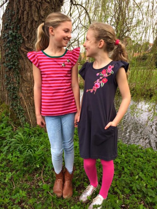 Big & Little Schooner Tee & Dress Bundle - Image 63