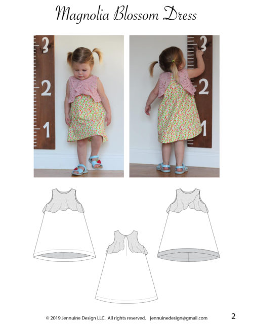 Magnolia Blossom Dress - Image 2