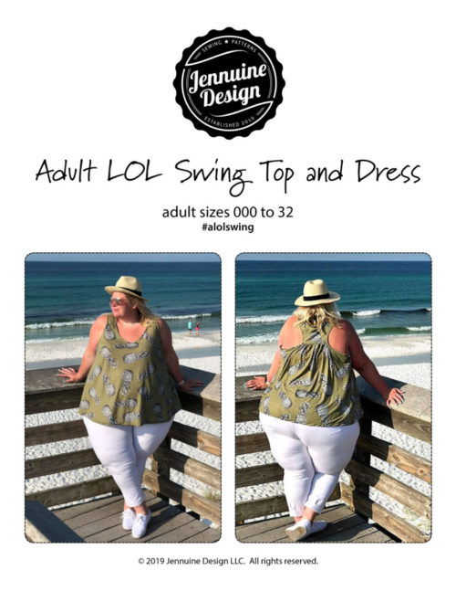 Adult LOL Swing Top and Dress - Image 2