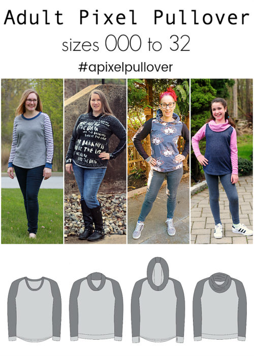 Adult Pixel Pullover