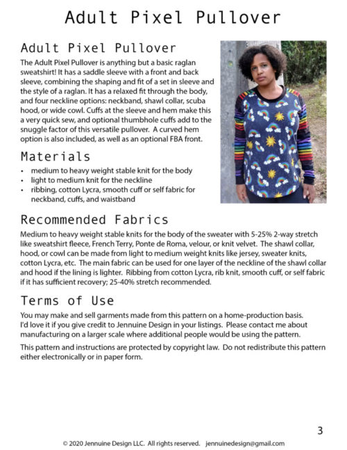 Adult Pixel Pullover - Image 3