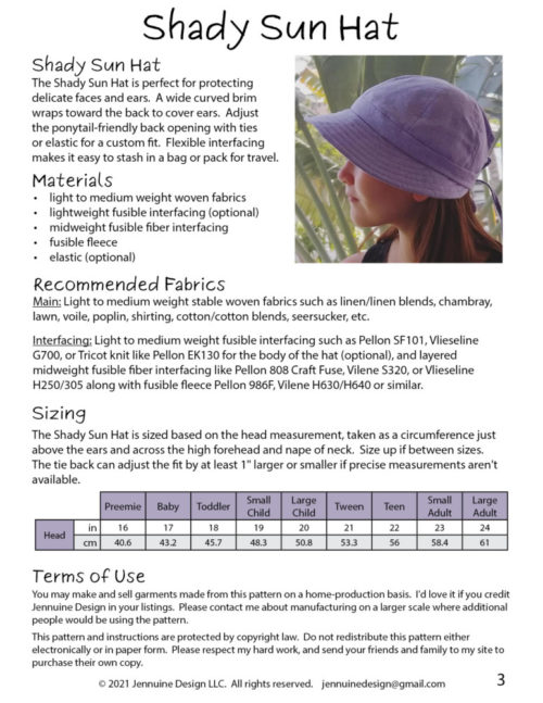 Shady Sun Hat - Image 2