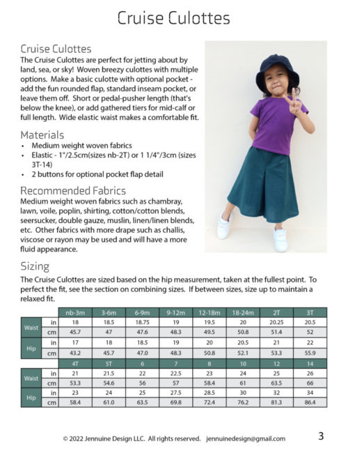Big & Little Cruise Culottes Bundle - Image 6